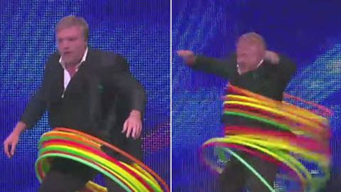 WATCH Kyle Sandilands hula-hooping on <i>Australia's Got Talent</i>… it's as ridiculous as it sounds