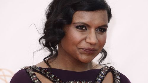 Mindy Kaling is best known for her roles in the US remake of 'The Office' and her own sitcom 'The Mindy Project. (AAP)