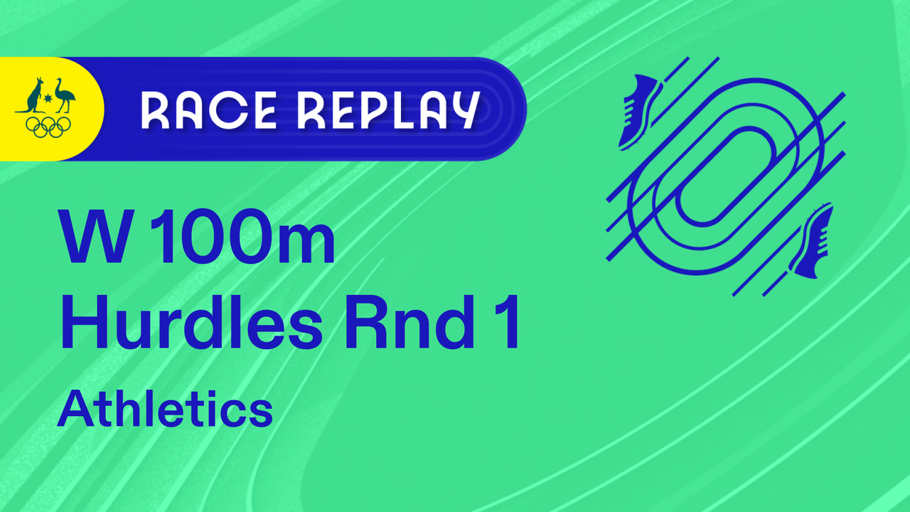 Women's 100m Hurdles Heat 2 Race Replay Athletics Olympic Games