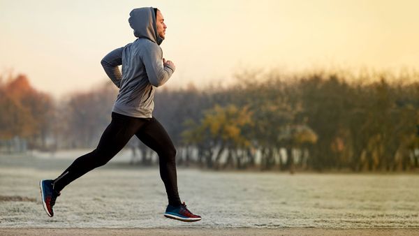 Running in the cold