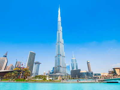 1. The Burj Khalifa, Dubai