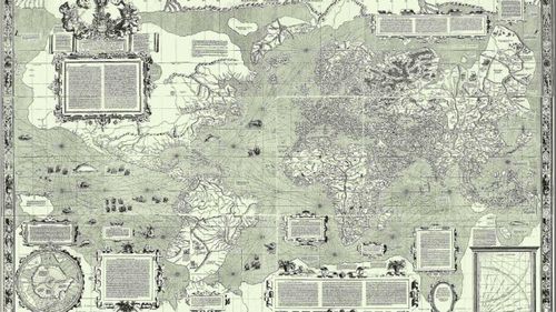 A projeção original de Mercator foi de grande ajuda para os navegadores no mar.
