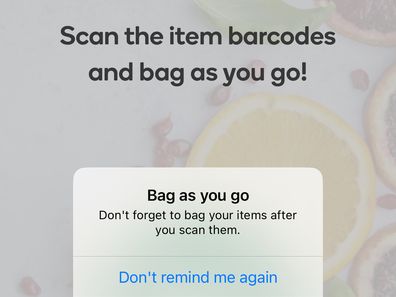 woolworths scan & go