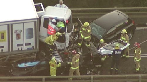 One person dead in horror truck smash in Sydney's south