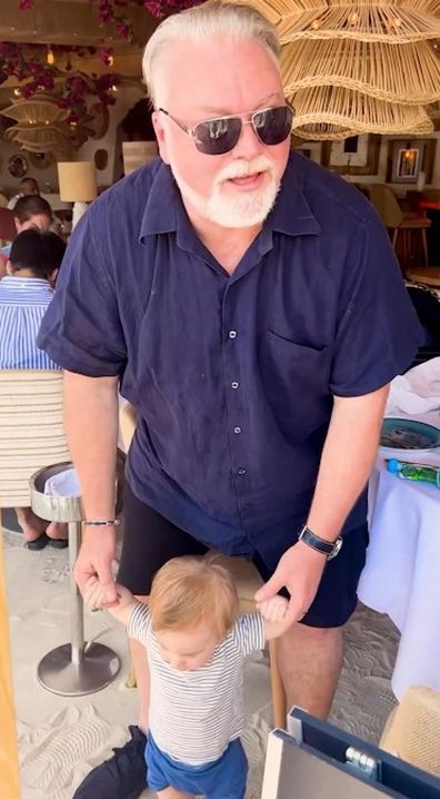 Kyle Sandilands in St Tropez