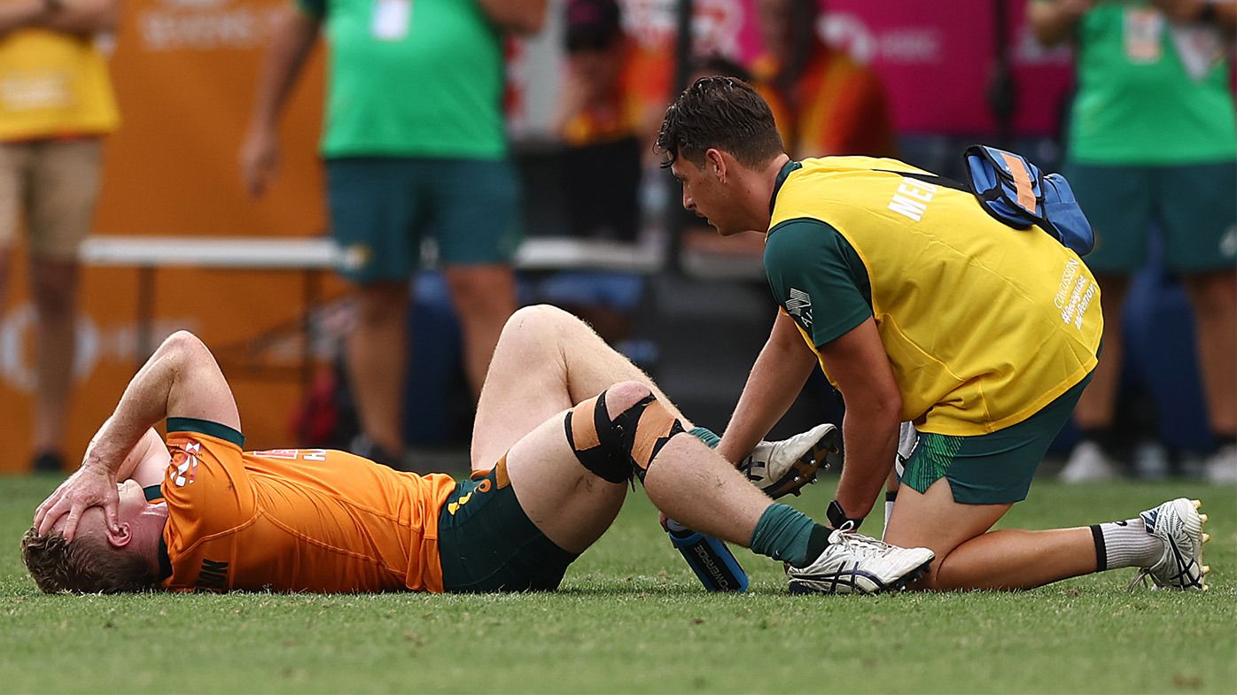Australia&#x27;s Henry Hutchison has been named for his world rugby sevens comeback from an ACL tear.