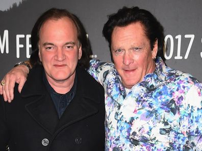 Quentin Tarantino and Michael Madsen at the Reservoir Dogs 25th Anniversary Screening during the 2017 Sundance Film Festival at Eccles Center Theatre on January 27, 2017 in Park City, Utah.