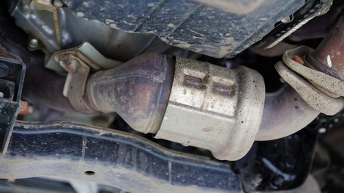 A man allegedly stole more than 70 catalytic converters from cars across Melbourne.