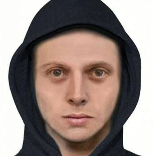 Police have released a computer generated image of the suspect. 