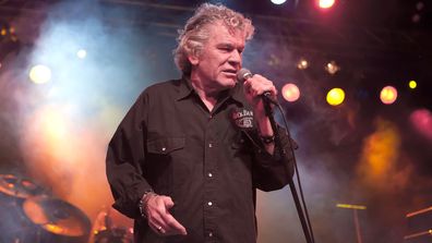 Singer Dan McCafferty of the Scottish hard rock band Nazareth performs live during a concert in Berlin in 2010