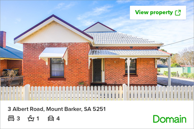 Adelaide SA rental property brick home house facade Domain listing