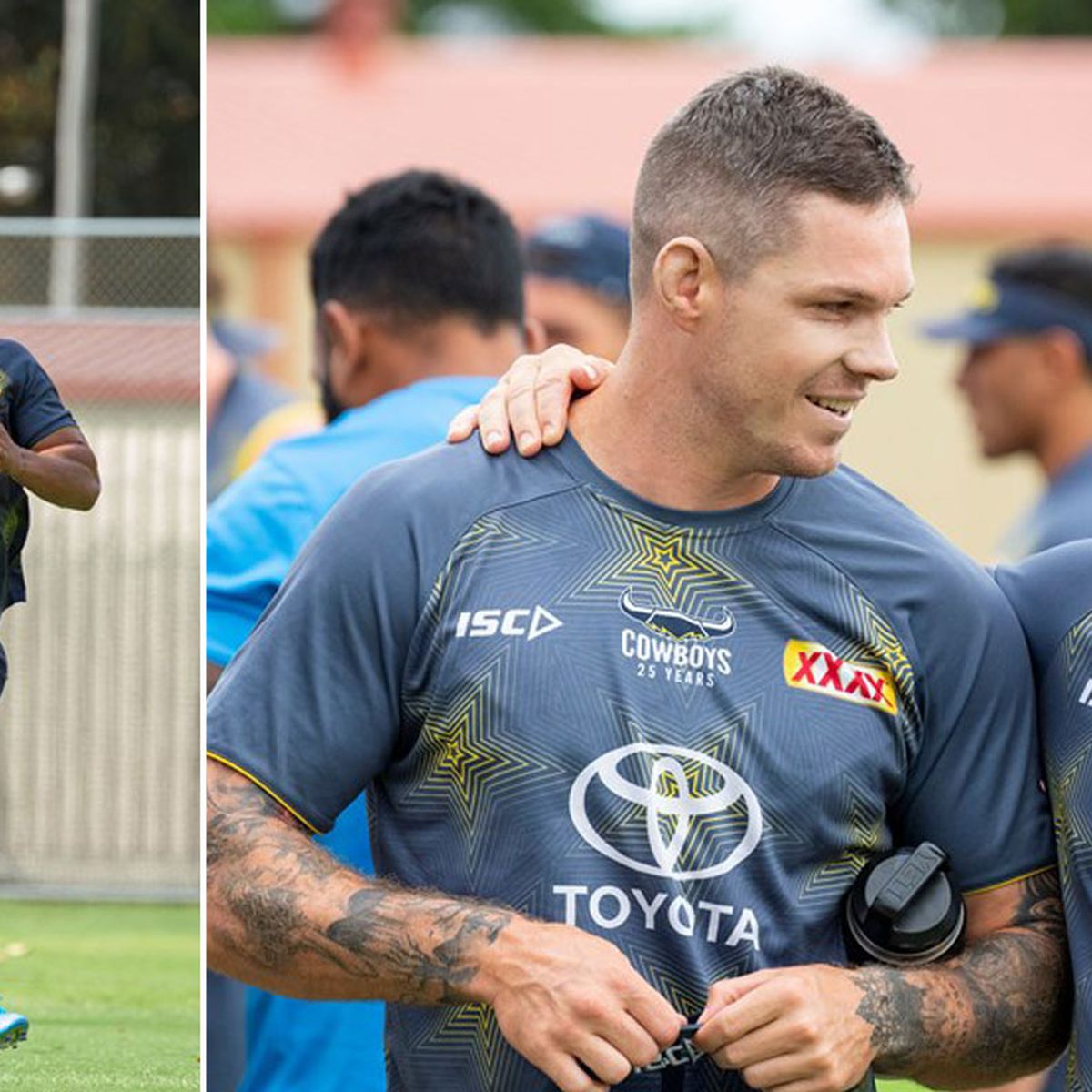 Valentine Holmes 'killing it' at North Queensland Cowboys training, Scott  Drinkwater move to halves, NRL news