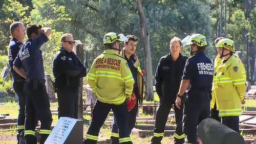 Emergency services were unable to revive the man. Image: 9News