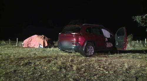 The Jeep driver avoided serious injuries and was taken to hospital as a precaution. (9NEWS)