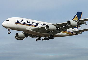 How far is Singapore Airlines' longest nonstop flight from Changi to JFK?