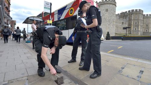 Extra police have been checking the streets of Windsor.