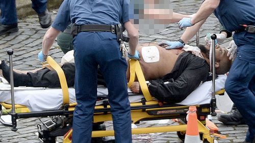 Khalid Masood was killed by a single gunshot to his chest. (AP/AAP)