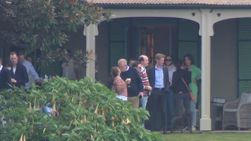 Outgoing Prime Minister Scott Morrison has hosted a staff party in the garden of Kirribilli House, as he prepares to move out of the official residence after brutally losing the election.