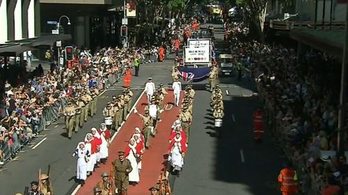 Security for Anzac Day events across Queensland has been increased following the vehicle-borne attack in Toronto, Canada. Picture: 9NEWS.