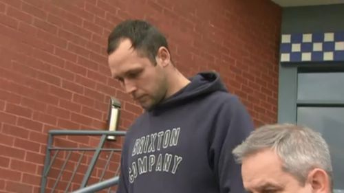 Ryan Wells appeared in court yesterday, charged over the unprovoked attack on a stranger. Picture: 9NEWS