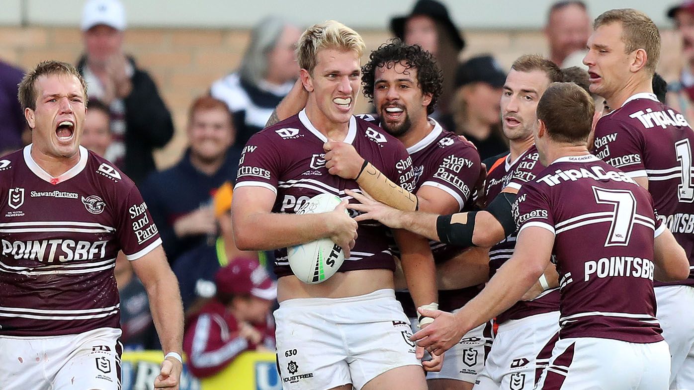 Ben Trbojevic shows up superstar brothers as Manly outclasses Wests Tigers at Brookvale Oval