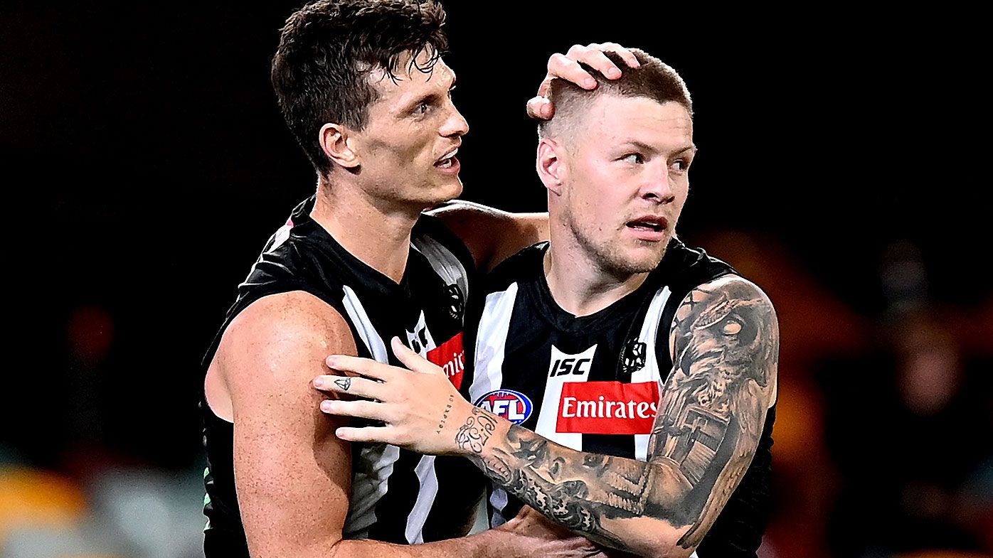 Jordan De Goey stars in comeback from injury to spark Collingwood to top eight spot