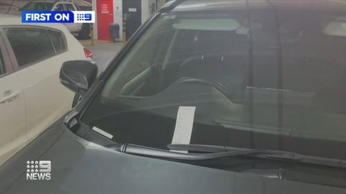 A group of Brisbane residents are protesting parking fines issued in a Fortitude Valley car park after they were charged for parking on the wrong level.
