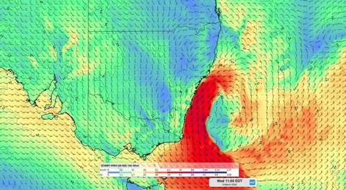 NSW severe wind warning 
