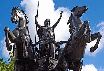 Which Celtic people did Boudica lead against the Roman Empire?