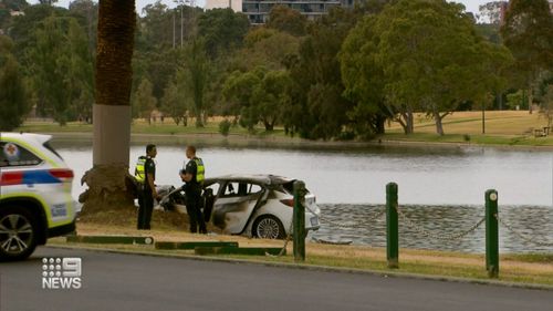 Three people taken to hospital after car crash