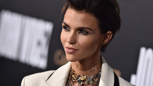 Model and actress Ruby Rose doing her best 'blue steel'. Image: Getty.