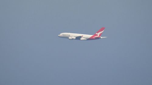 Qantas' first A380 has returned to Australia