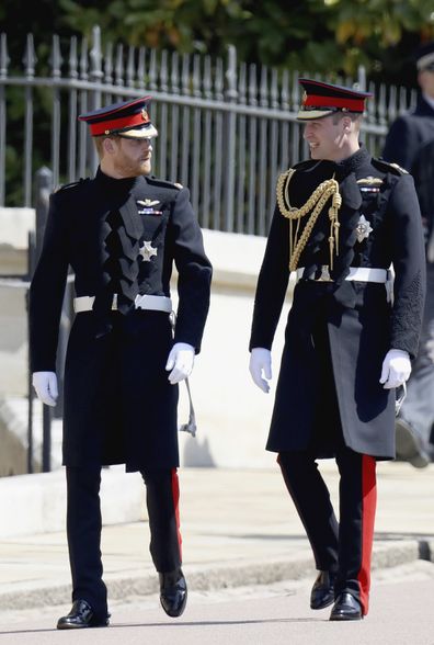 Prince Harry has admitted he and William have their good days and their bad days.