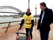 Groundbreaking technology allows paraplegic man to walk again