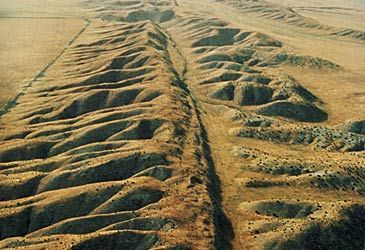 The North American Plate abuts which other plate at the San Andreas Fault?