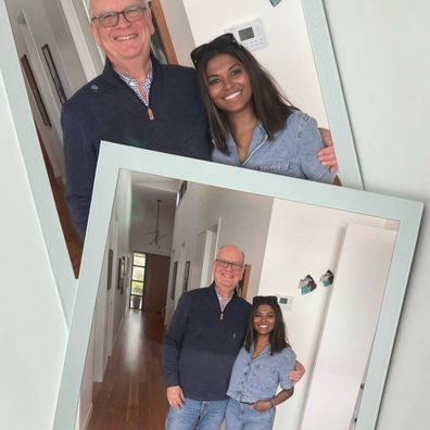 Tali Mason with her father, an Indian-Australian adoption story