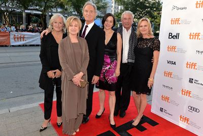 Actors Glenn Close, Mary Kay Place, Kevin Kline, Meg Tilly, Tom Berenger and JoBeth Williams