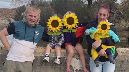 Jake Day, Cindy Braddock and their three children.