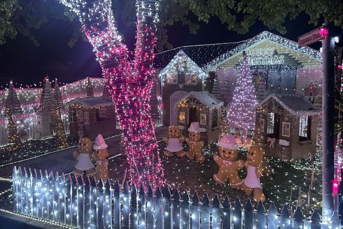 Scott Church and his partner had a spontaneous idea to create a Christmas display last year, but a couple of thousand dollars later, that turned into a full-blown spectacle. 