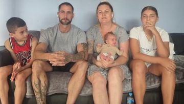 Lismore Mother Jahnaya Mumford and her family described their experience of escaping from their house, which was engulfed by floodwaters. 