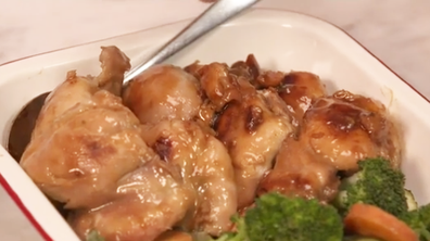 Apple juice chicken