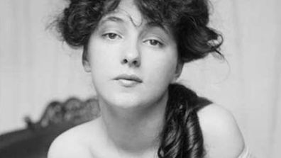 A portrait of Evelyn Nesbit (by Gertrude Kasebier, American, 1852 - 1934), circa 1900. 