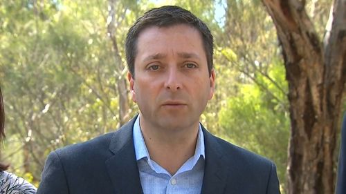 Liberal leader Matthew Guy accused the government of losing control of crime.