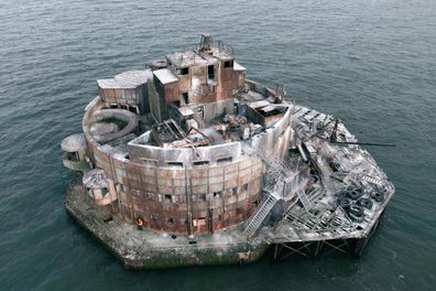 Bull Sand Fort WWII sea fort for sale £50000