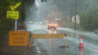 Rain has continued non-stop along the NSW coastline