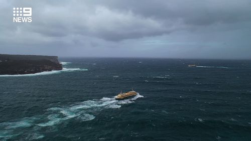 The NSW coast has been thrashed with heavy rain and wind gusts of more than 100km/h.