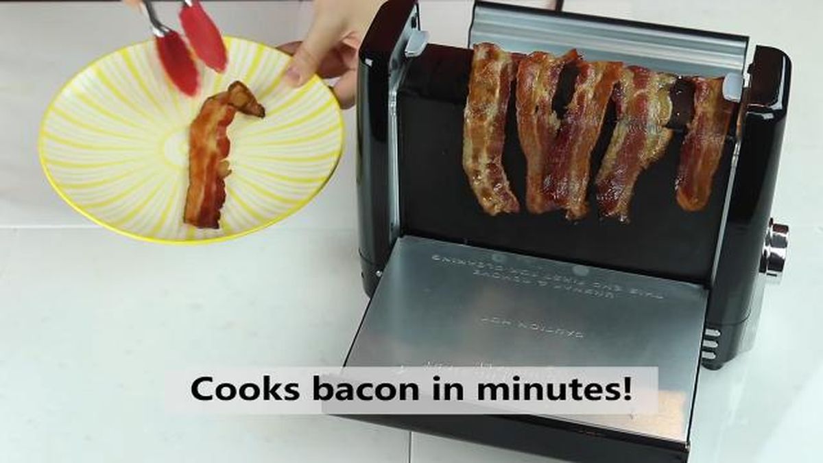 Someone's invented a toaster just for bacon, and we're very okay with that  - 9Kitchen