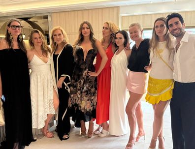 Sofia Vergara and Zoey Deutch on the Ritz Carlton superyacht