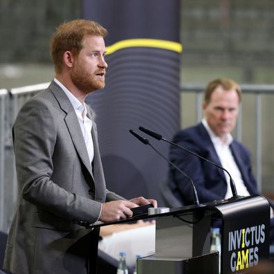 prince harry netflix invictus mental health claims