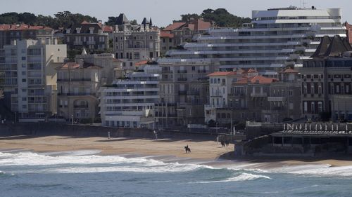 Biarritz,southwestern France.